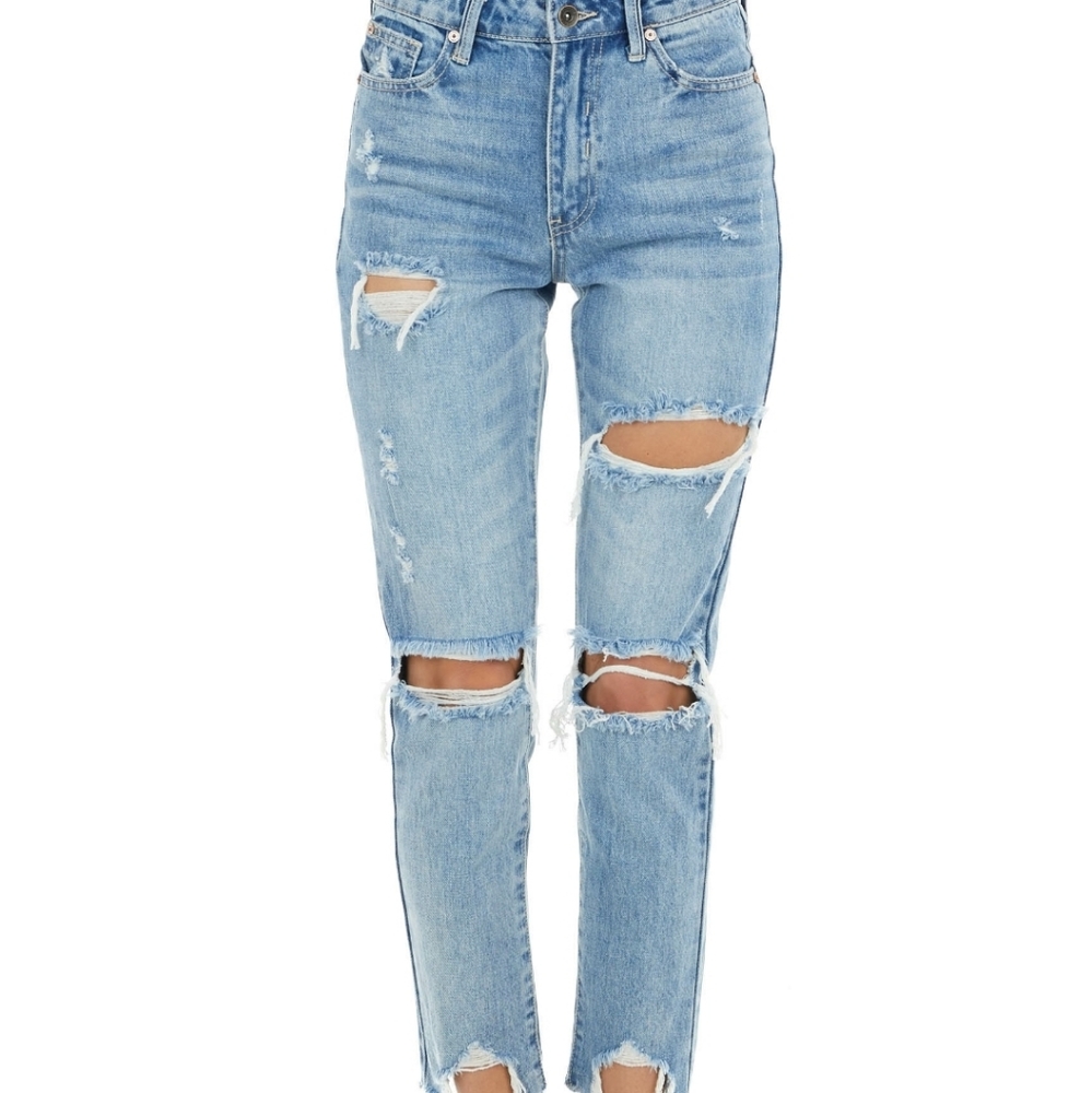 - Nwt special a denim relaxed distressed jeans